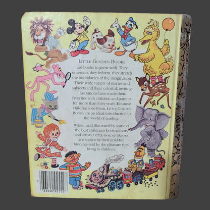 HC Big Bird's Red Book by Rosanne & Jonathan Cerf - Copyright 1977 - Torn Pages - USED