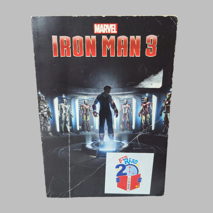 SC Marvel Iron Man 3 The Junior Novel - Copyright 2013 - First Edition - Writing Inside - USED