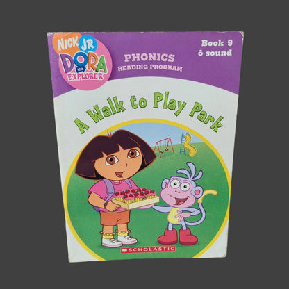 SC Set of 3 Nick Jr Dora the Explorer Phonics Reading Program Books - Book 8, 9, & 11 - By Quinlan B. Lee - Copyright 2005 - USED