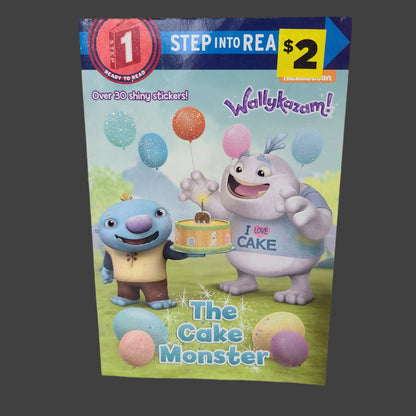SC Step 1 Step Into Reading Nickelodean WallyKazam! The Cake Monster by Jennifer Liberts - Copyright 2015 - USED