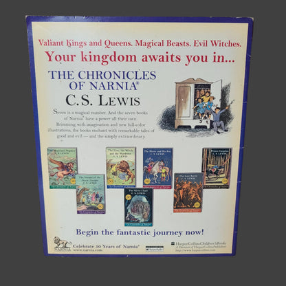 SC Chick-fil-A The World of Narnia Lucy Steps Through the Wardrobe by C.S. Lewis - Copyright 2000 - USED