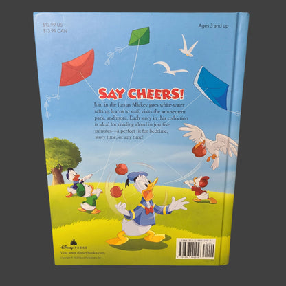 HC Disney 5 Minute Mickey Mouse Stories - Copyright 2018 - LIKE NEW