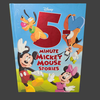 HC Disney 5 Minute Mickey Mouse Stories - Copyright 2018 - LIKE NEW