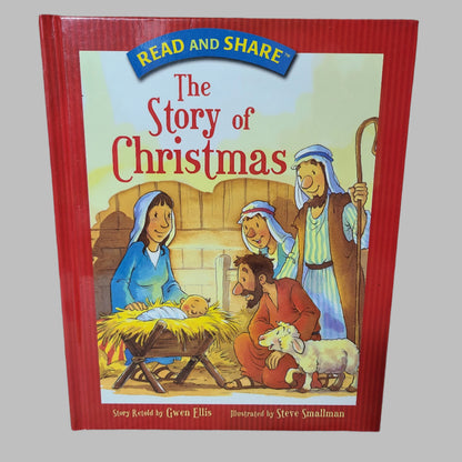 HC The Story of Christmas - Retold by Gwen Ellis - Copyright 2009 - USED