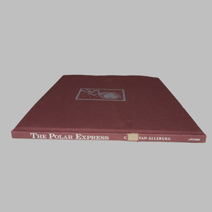 HC The Polar Express by Chris Van Allsburg - Copyright 1985 - Writing on Inside Cover - USED