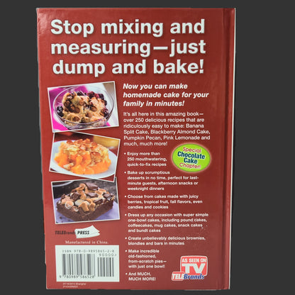 HC Quick & Easy Dump Cakes and More by Cathy Mitchell - Copyright 2014 - LIKE NEW