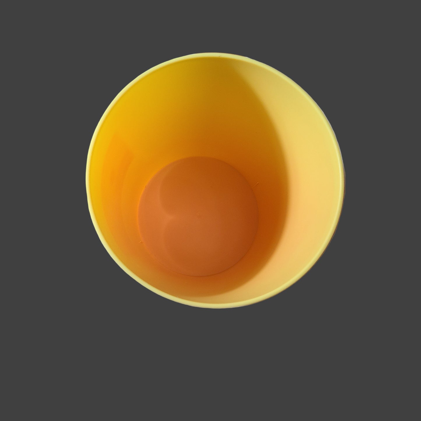 Room Essentials Yellow Bathroom Waste Basket - USED