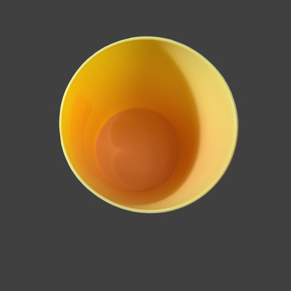 Room Essentials Yellow Bathroom Waste Basket - USED