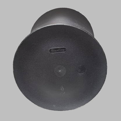 Sterilite 3 Gallon Black Trash Can - USED