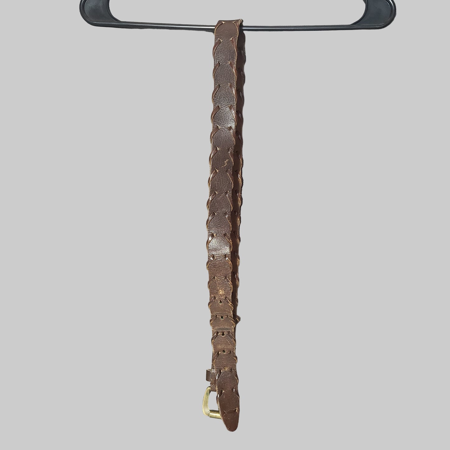 Unbranded Brown Leather Belt - USED