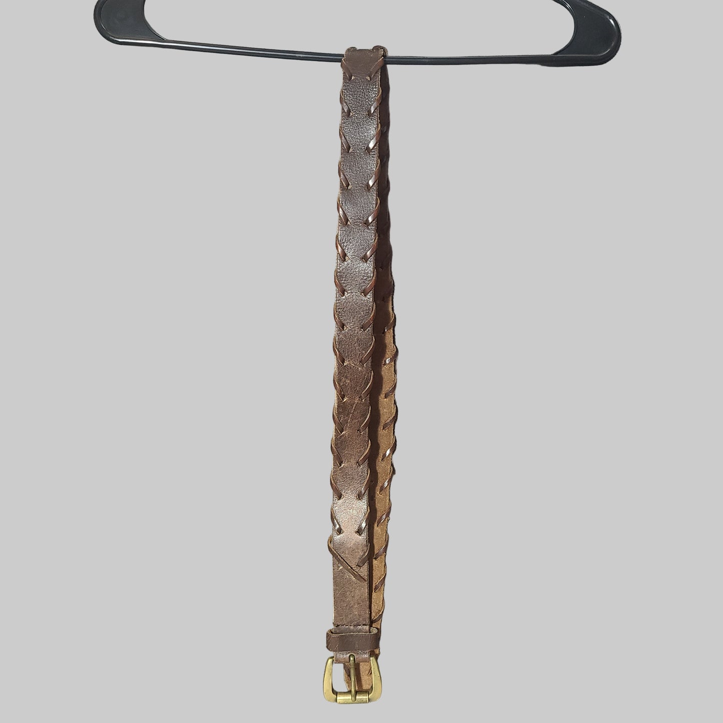 Unbranded Brown Leather Belt - USED