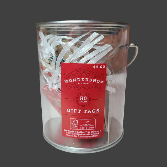 Wondershop 33 of 50 Count Christmas Gift Tags - USED