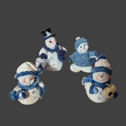 Set of 4 K's Collection Snowmen - USED