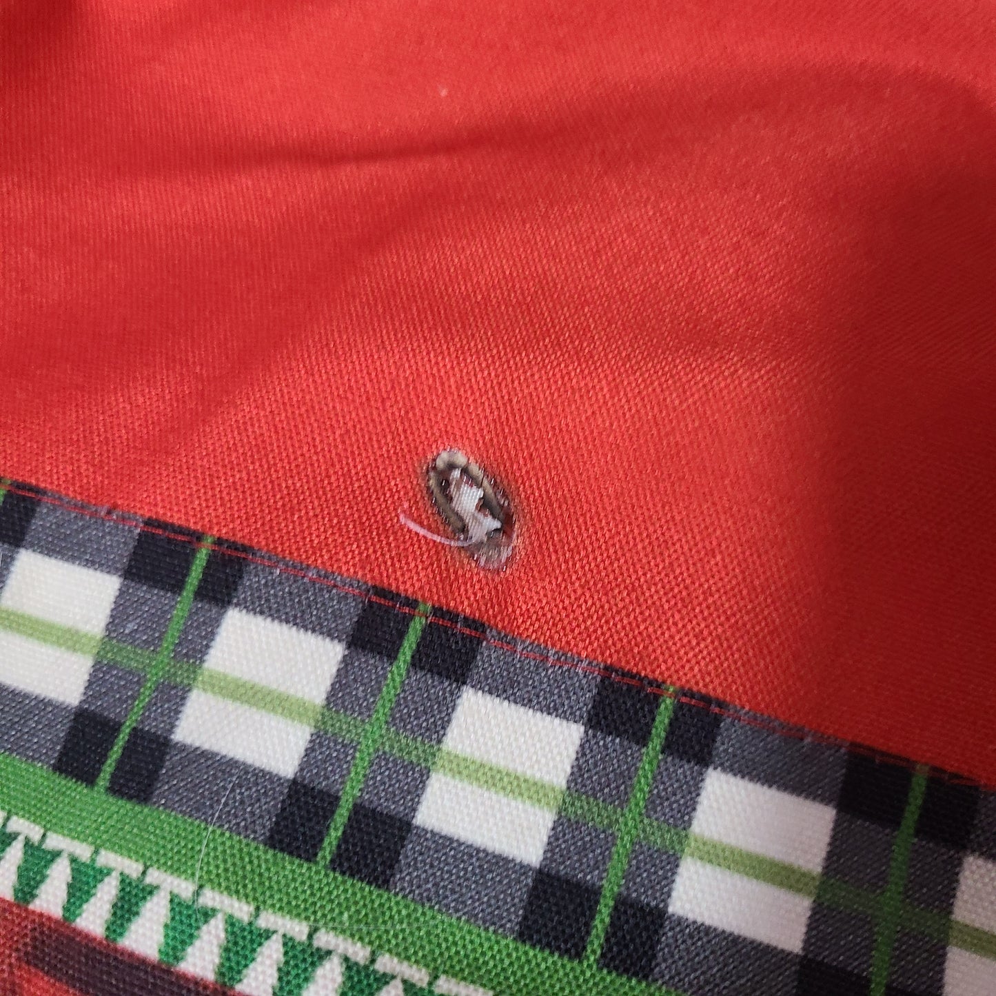 Large Christmas Bag w/ Truck & Tree - SOME DAMAGE - USED