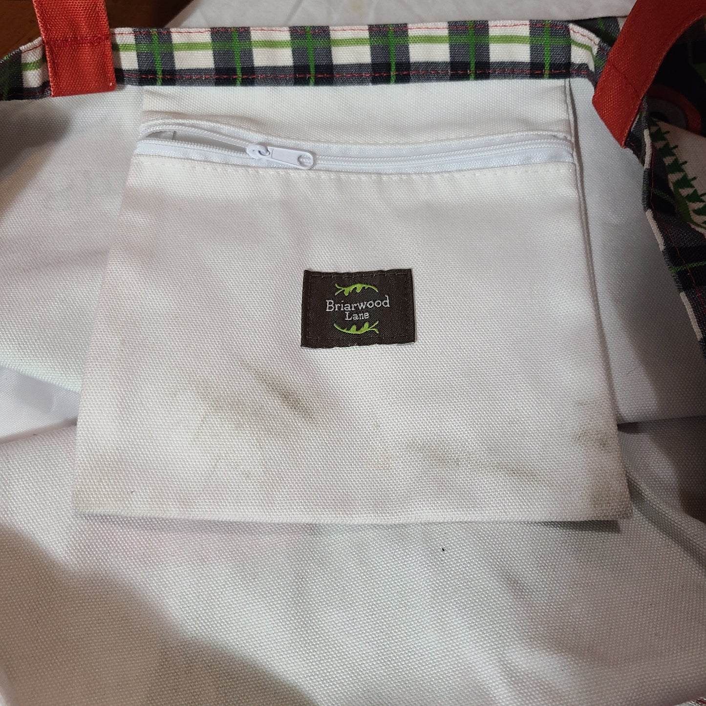 Large Christmas Bag w/ Truck & Tree - SOME DAMAGE - USED