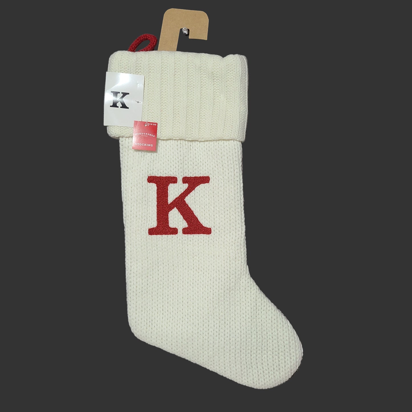 Wondershop Letter Stockings - NEW