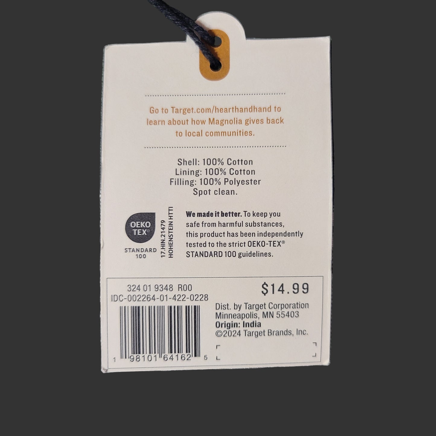 Hearth & Hand With Magnolia Green Stocking - NEW