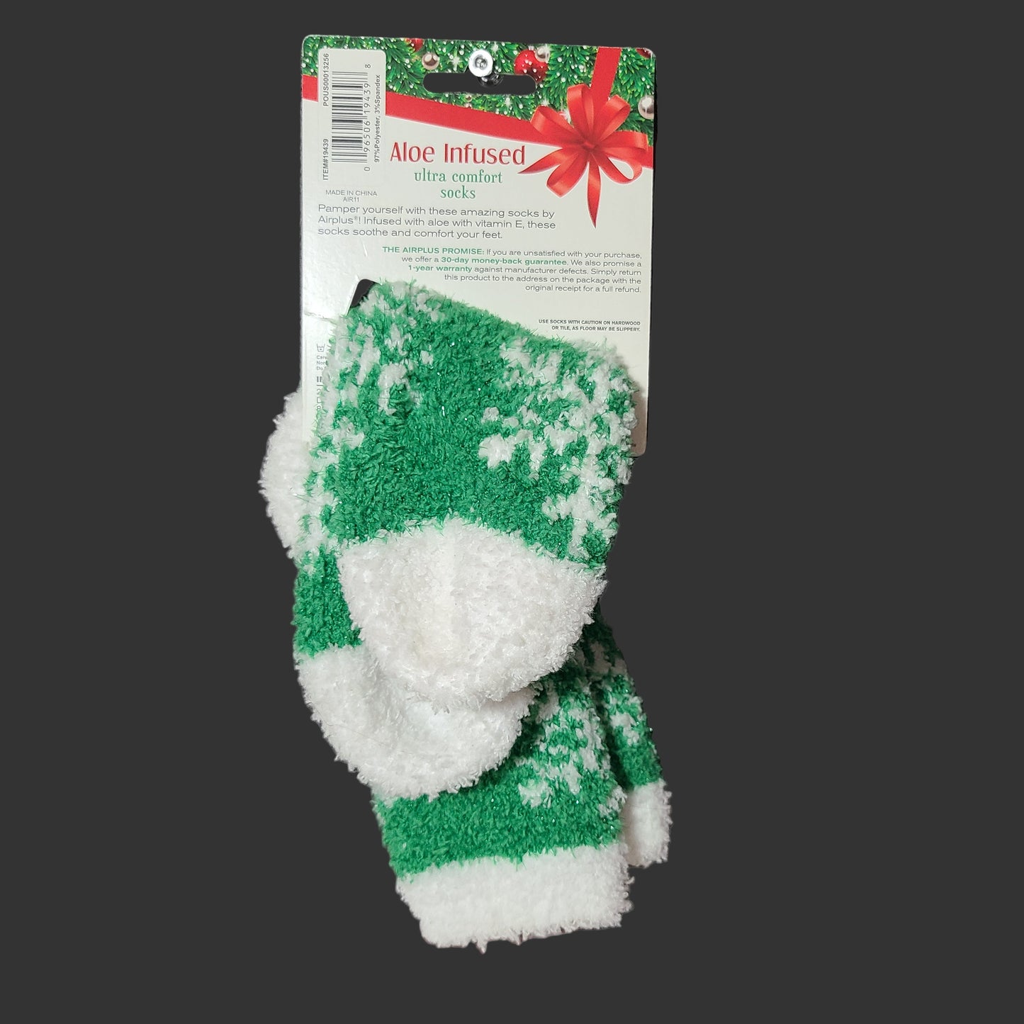 AirPlus Aloe Infused Ultra Comfort Socks - Women's 5-11 - NEW