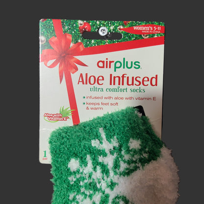 AirPlus Aloe Infused Ultra Comfort Socks - Women's 5-11 - NEW