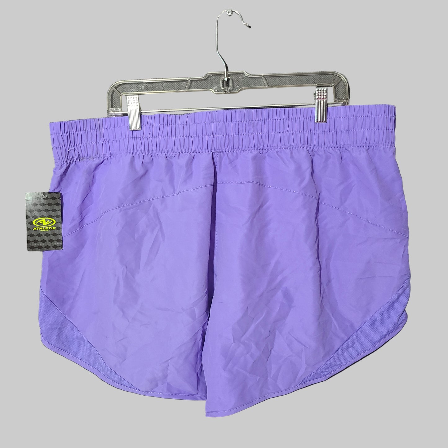 Athletic Works Women's XXL Purple Running Shorts - NEW