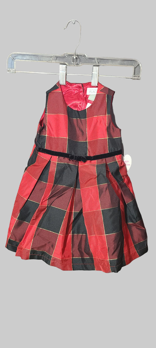 12-18M The Children's Place Classic Red Mom & Me Dress - NEW