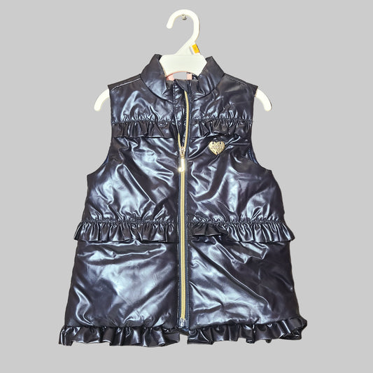 Girls 4T Juicy Couture Navy Blue Vest - NEW