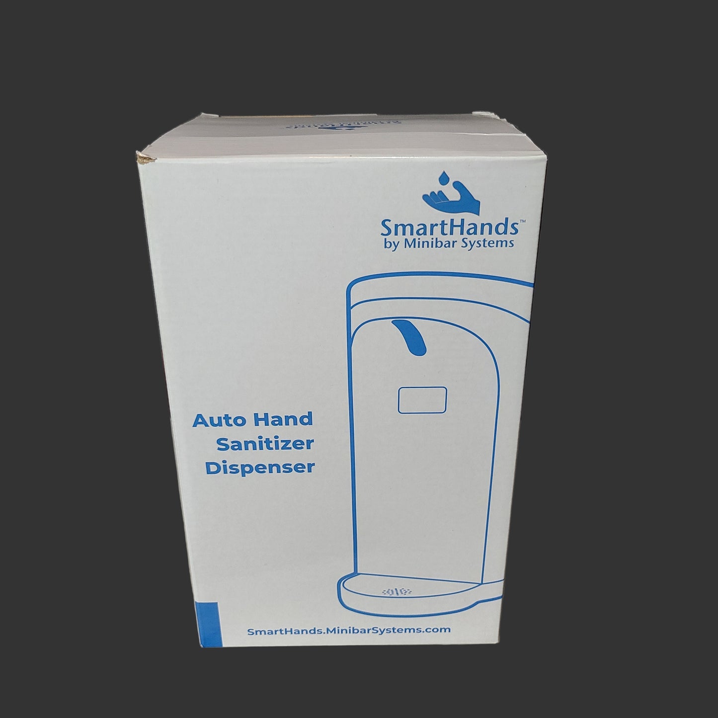 SmartHands by Minibar Systems Auto Foam Hand Sanitizer Dispenser - White - NEW
