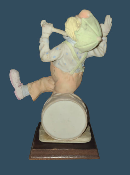 F. E. J Collector's Edition Clown Figurine - USED