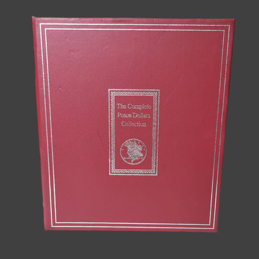 The Complete Peace Dollars Collection Empty Box - USED