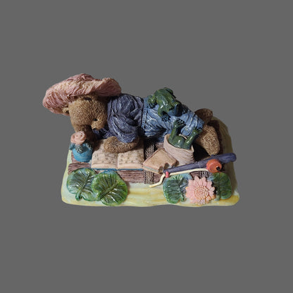Young Inc. Berry Hill Bears Huckle Bear Resin Figure - 32195 - USED