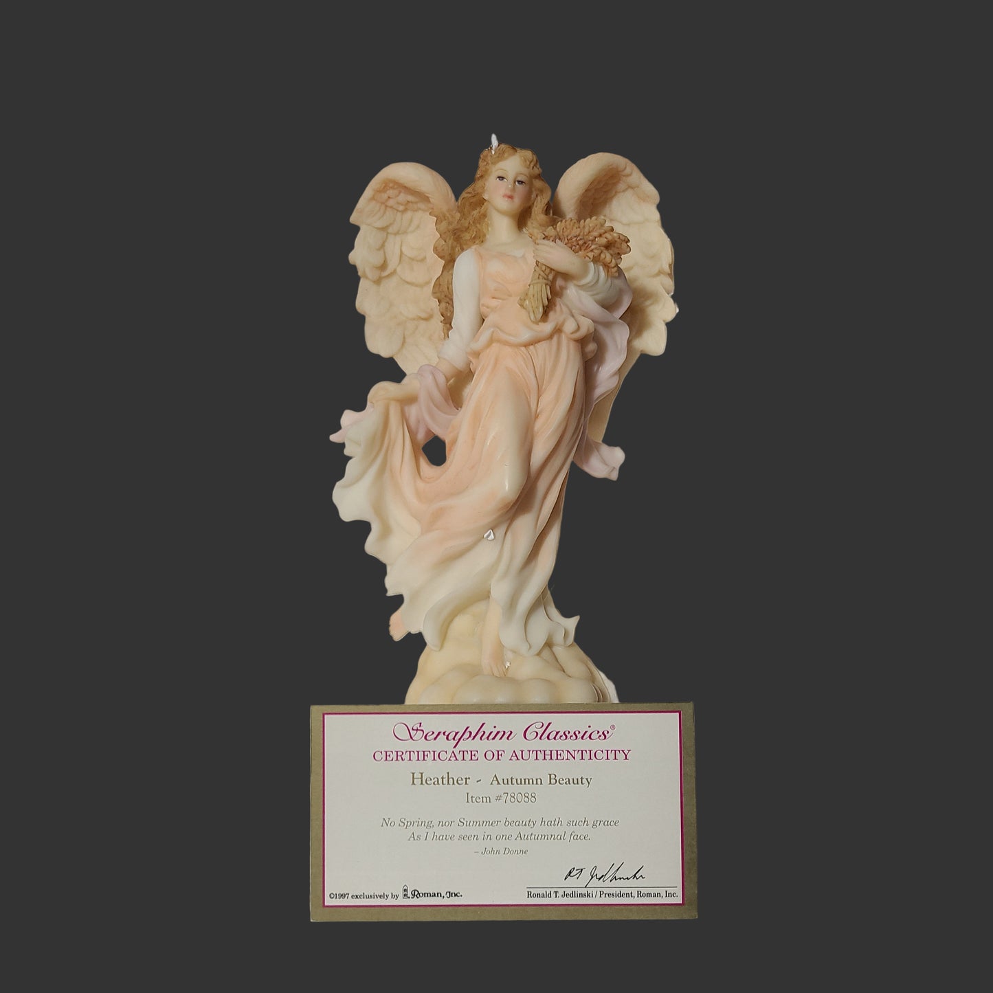 Seraphim Classics Heather - Autumn Beauty - Item 78088 - LIKE NEW