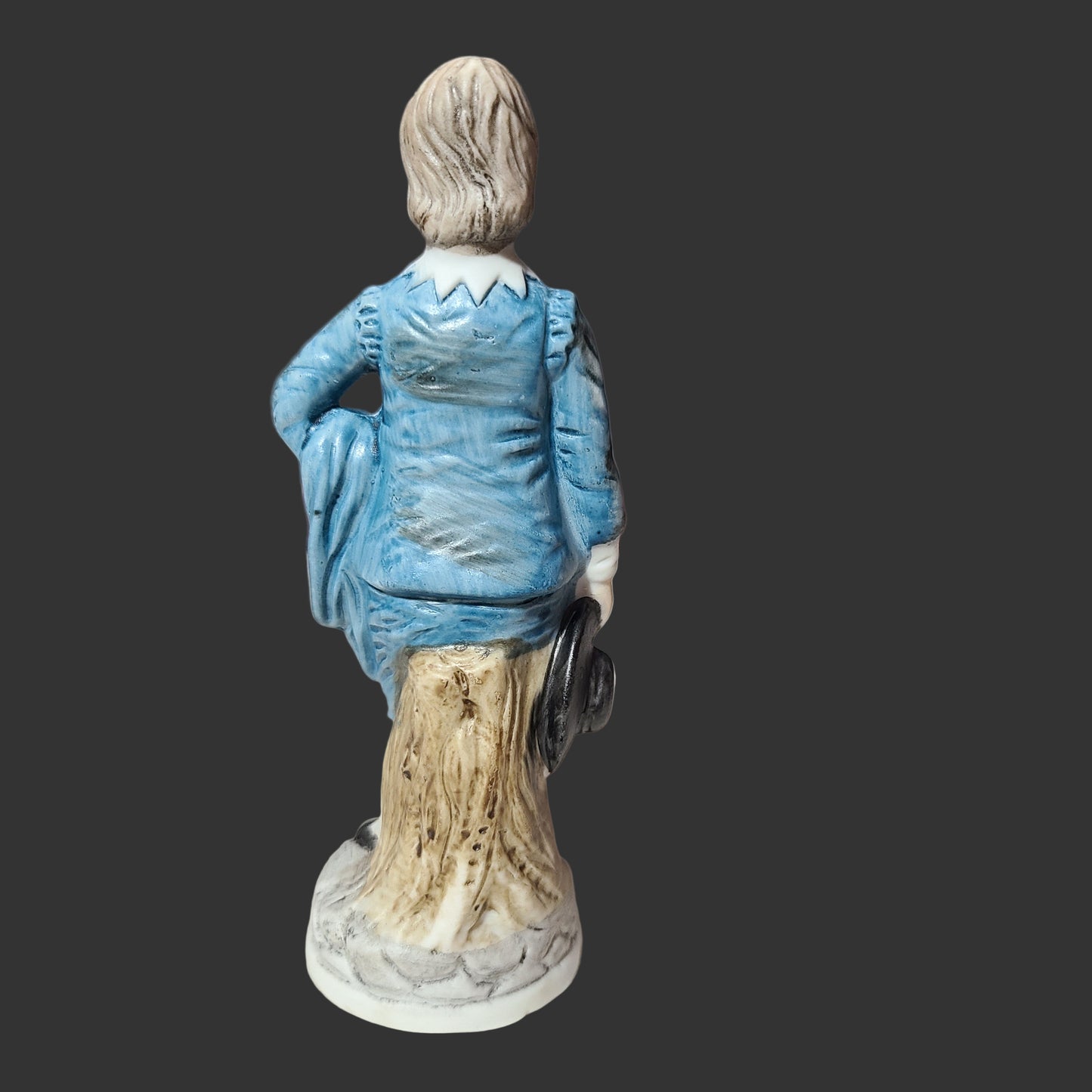 VTG Blue Boy Ceramic Figurine - USED