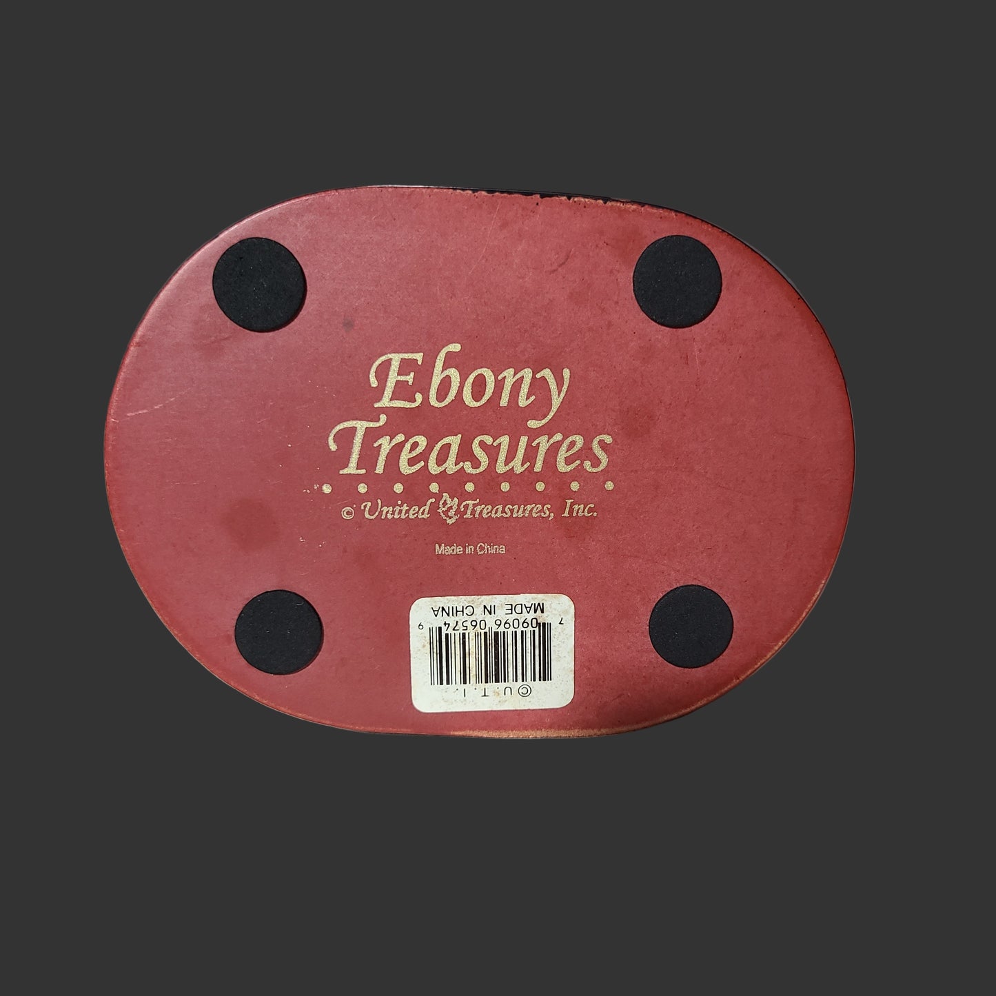 Ebony Treasures by UTI African American In Love Couple Figurine - USED