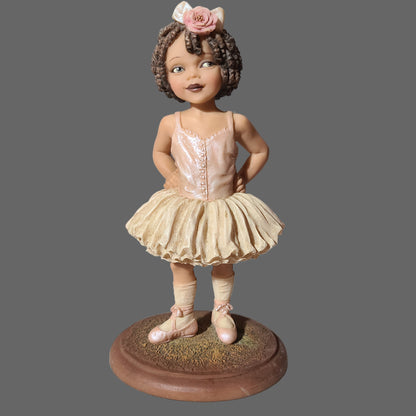 Retired Emma Jane's Babies "Lily Loved Her New Tutu" Figurine - USED
