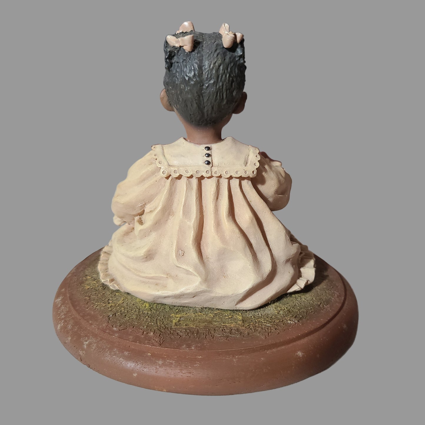 Retired Emma Jane's Babies "Baby Lexie Wore Her First 'Sunday Go to Meetin' Dress" Figurine - USED