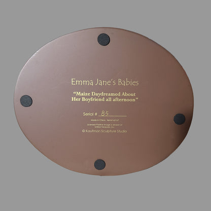 Retired Emma Jane's Babies "Maize Daydreamed About Her Boyfriend all afternoon" Figurine - USED