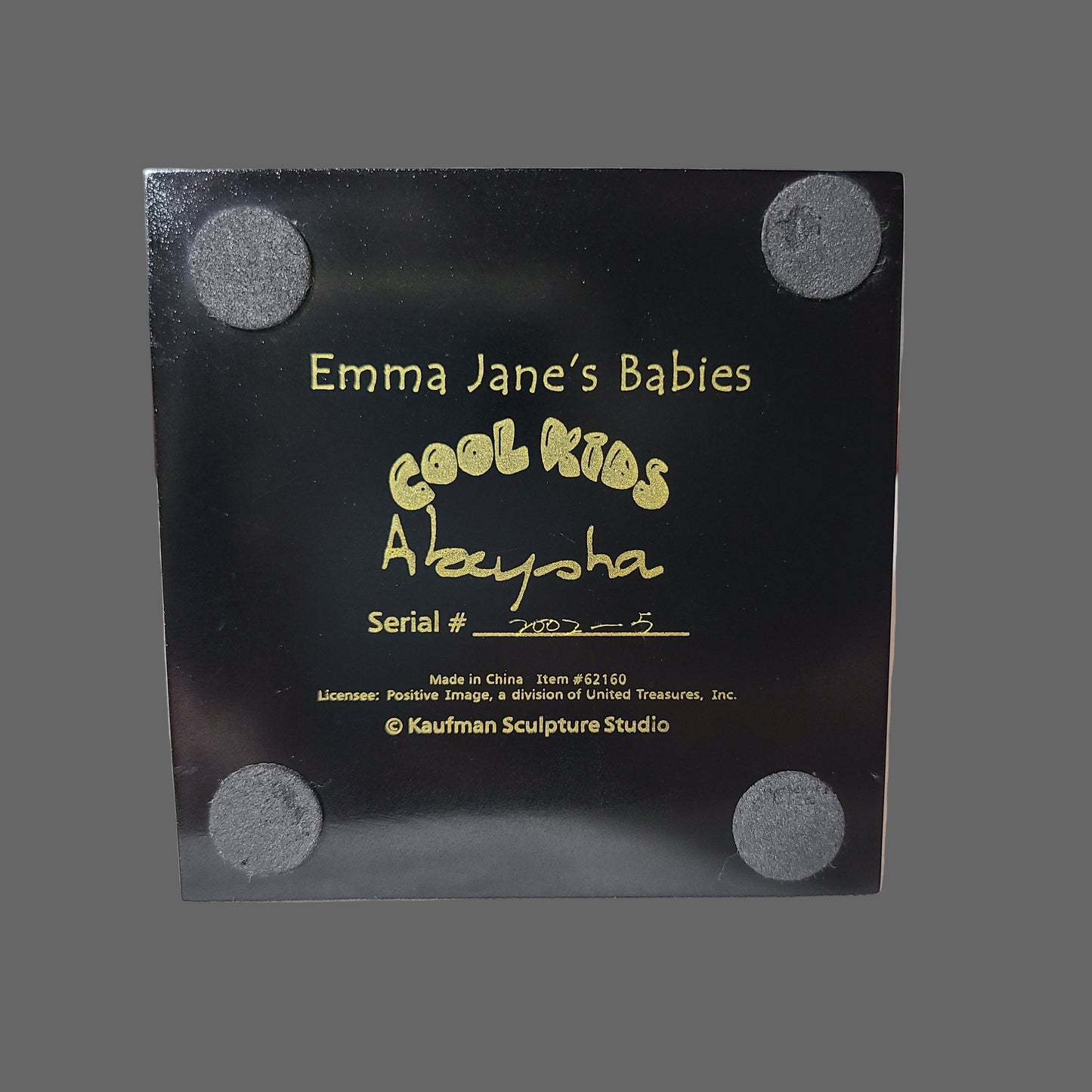 Retired Emma Jane's Babies Cool Kids Akeysha Figurine - USED