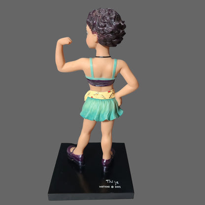 Retired Emma Jane's Babies Cool Kids Tai Je Figurine - USED