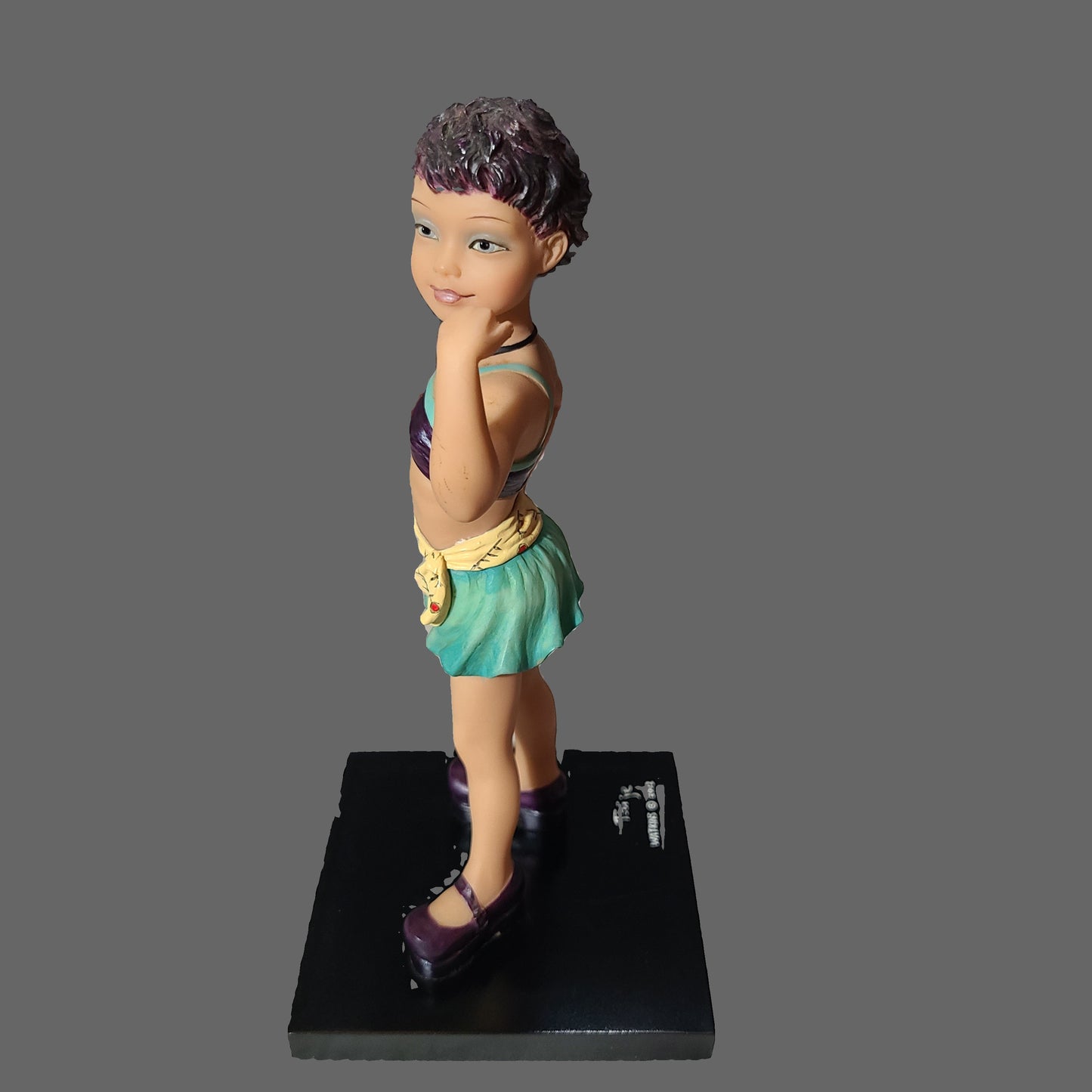 Retired Emma Jane's Babies Cool Kids Tai Je Figurine - USED