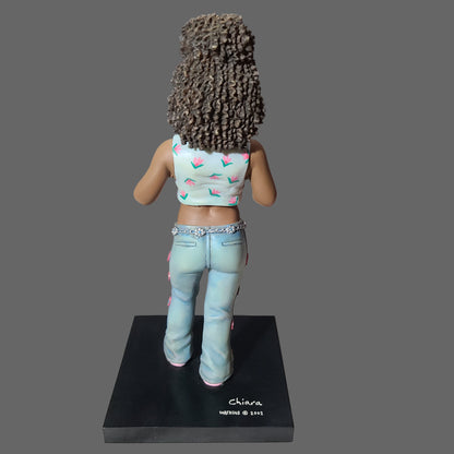 Retired Emma Jane's Babies Cool Kids Chiara Figurine - USED