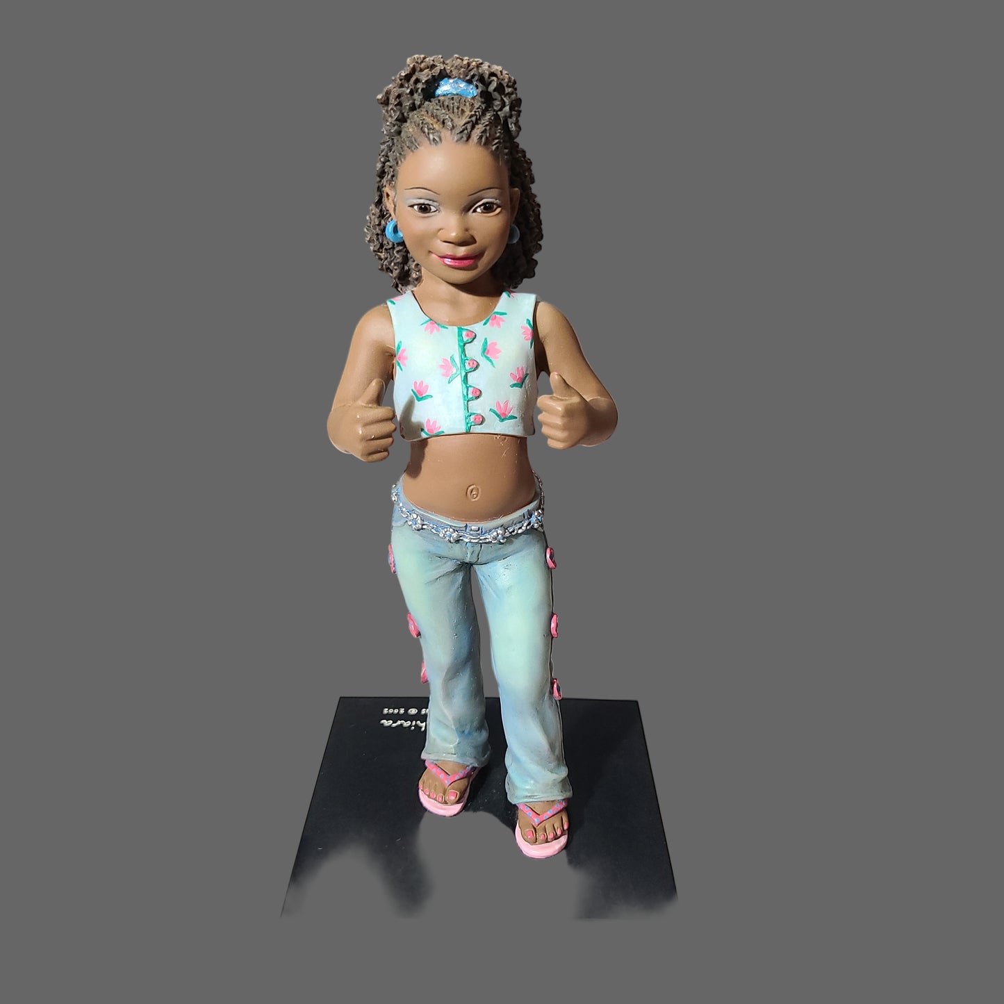 Retired Emma Jane's Babies Cool Kids Chiara Figurine - USED