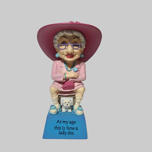 Old Biddys 4482 - At My Age Figurine - 2003 - USED