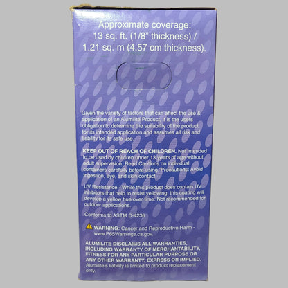 Alumilite Amazing Clear Cast - 2 Part Clear Coating & Casting Resin (1Gal. Total) - High Gloss - NEW