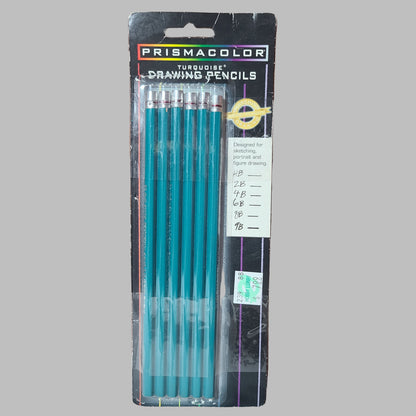 6PK Prismacolor Turquoise Drawing Pencils - NEW