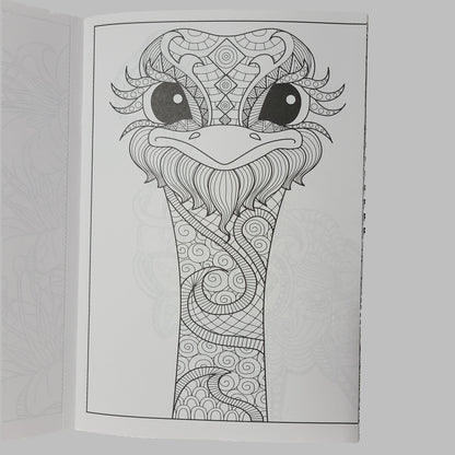 Coloring Birds - 16 Page Adult Coloring Book - NEW