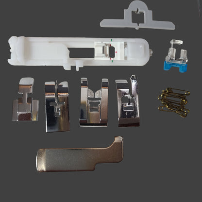 Bag of Miscellaneous Sewing Supplies - Measuring Tools, Cutting Tool, Needles & More - USED