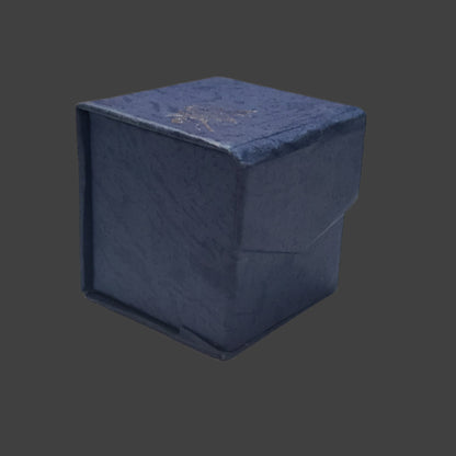 American Flag 1.5" 3D Laser Etched Clear Glass Paperweight w/ Case - LIKE NEW