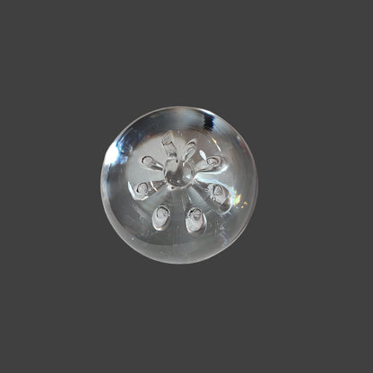 Bubble Glass Paperweight - USED