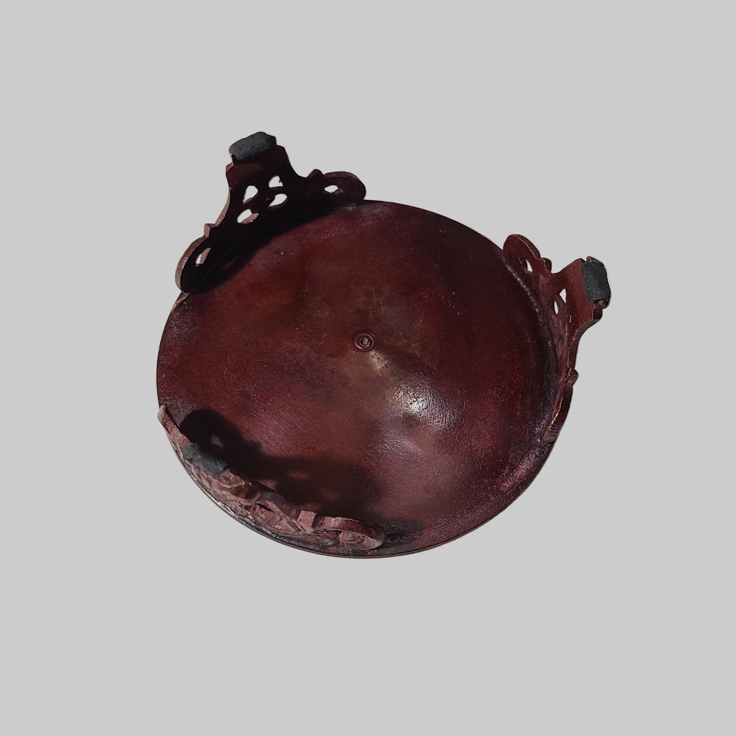 VTG Round Metal Vase Stand - USED