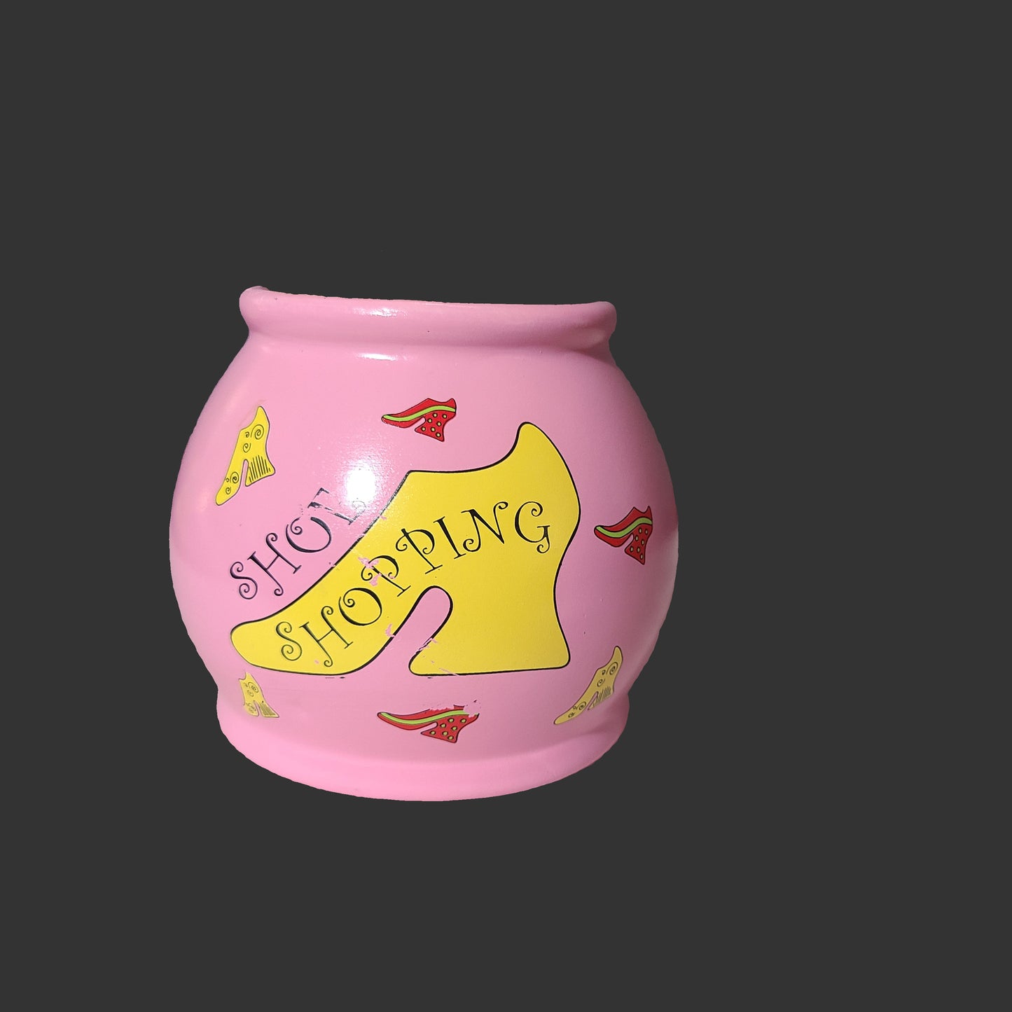 Shoe Shopping Money Jar - USED